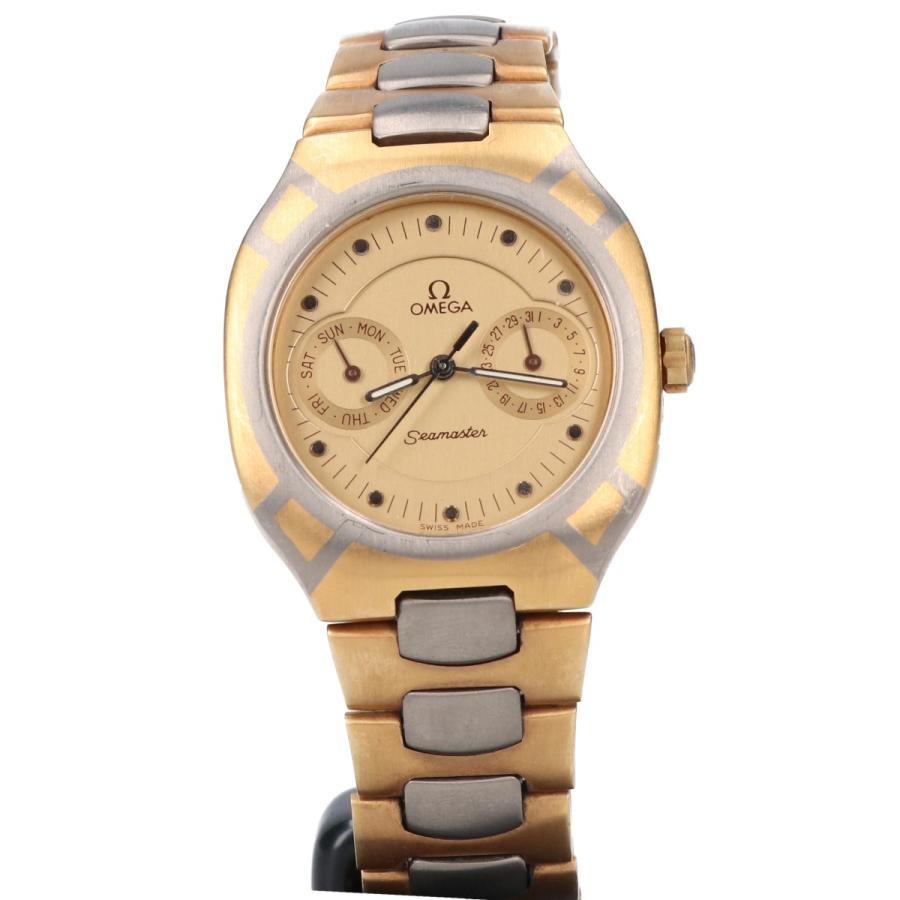 OMEGA（オメガ） チタン x YG シーマスター ポラリス デイト クオーツ