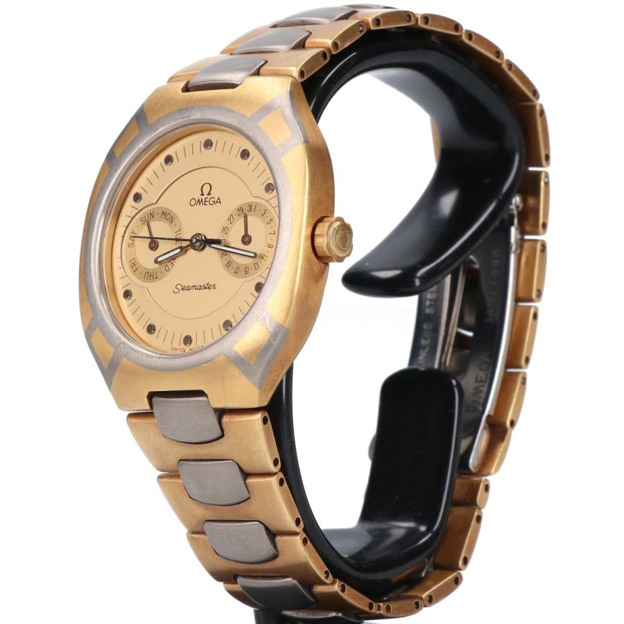 OMEGA（オメガ） チタン x YG シーマスター ポラリス デイト クオーツ