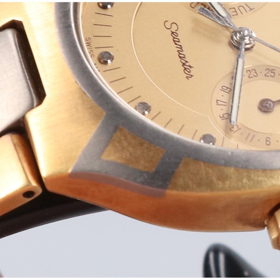 OMEGA（オメガ） チタン x YG シーマスター ポラリス デイト クオーツ