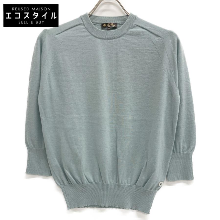 Loro Piana（ロロピアーナ） ライトブルー FAI4920 カシミヤ100 ニット 