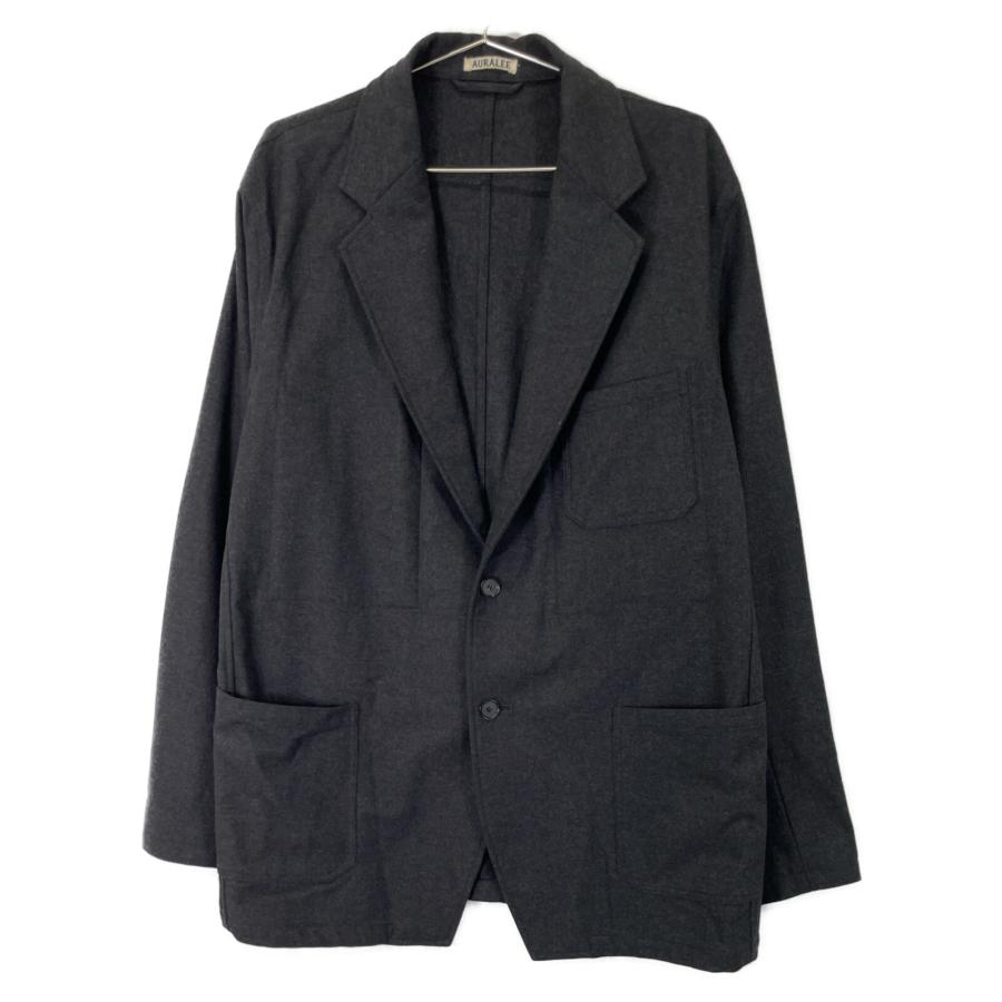 AURALEE オーラリー チャコール A20AJ01CF WOOL FULLING FLANNEL  