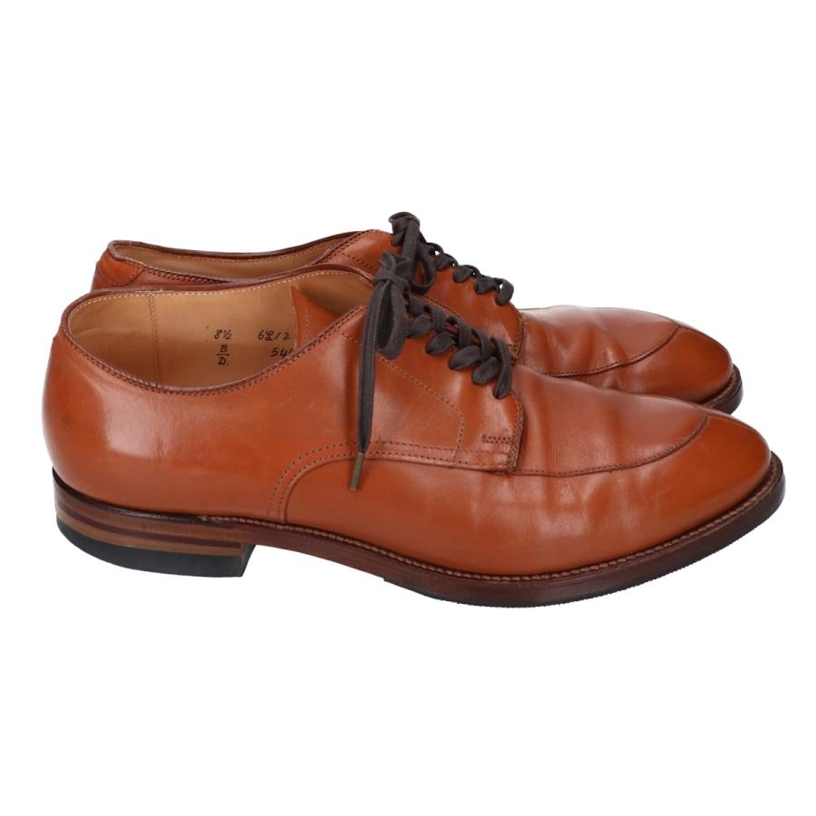 Alden オールデン 54421 Vチップ レザー シューズ 8 1/2 タン メンズ 