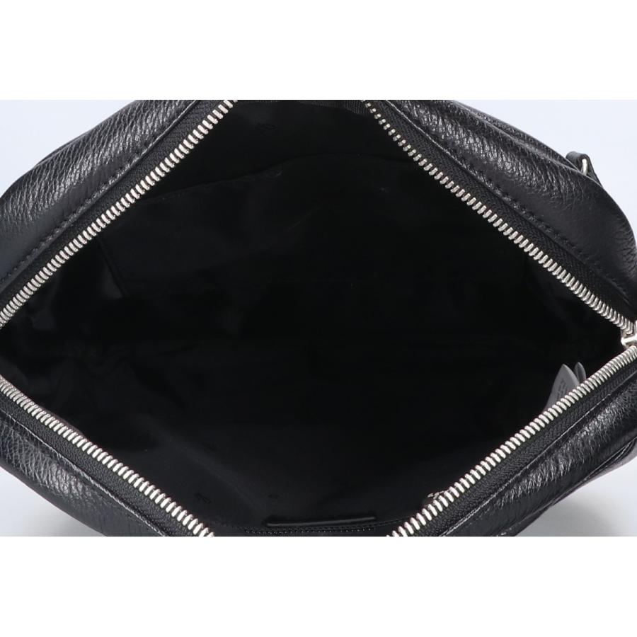 新品同様/ agnes b. アニエスベー JH08A レザー ショルダーバッグ 