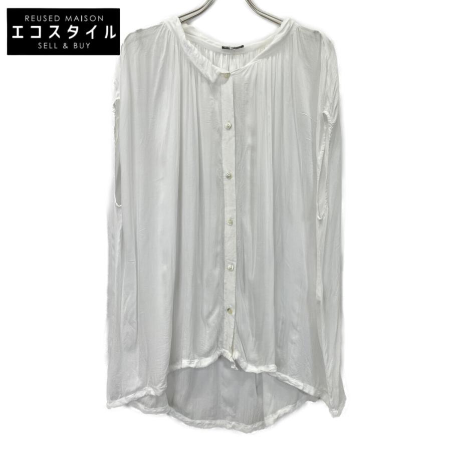 ANN DEMEULEMEESTER アンドゥムルメステール ホワイト レーヨン