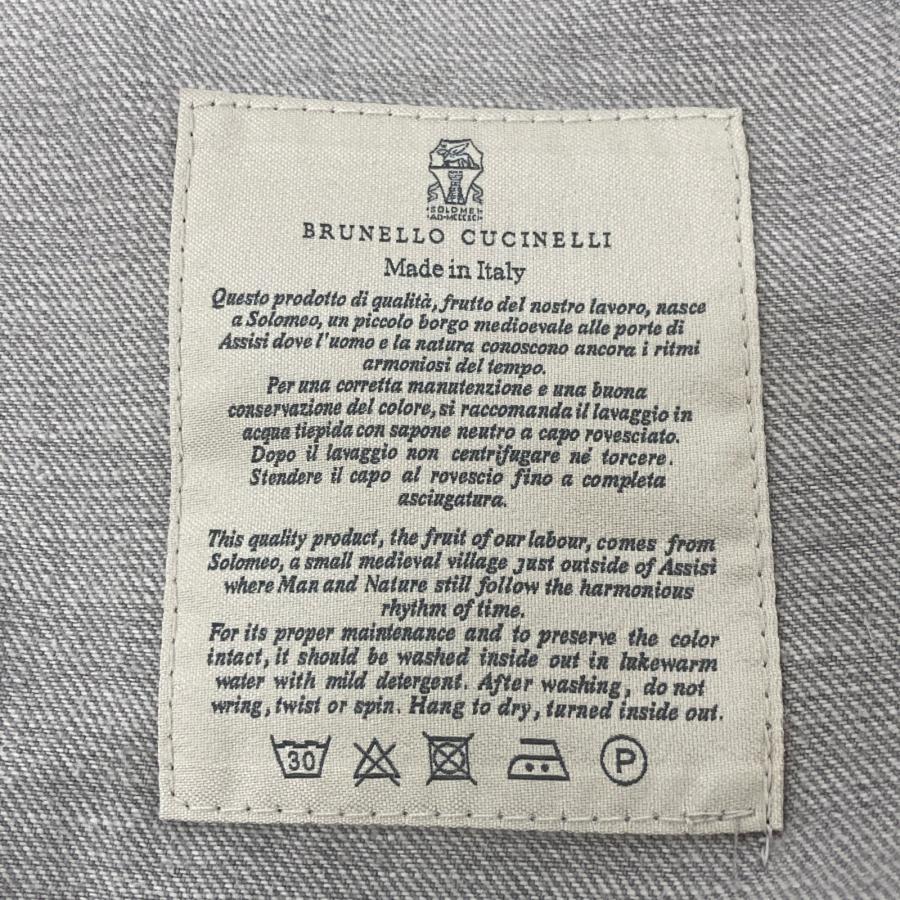 BRUNELLO CUCINELLI ブルネロクチネリ ライトグレー MH202X1600