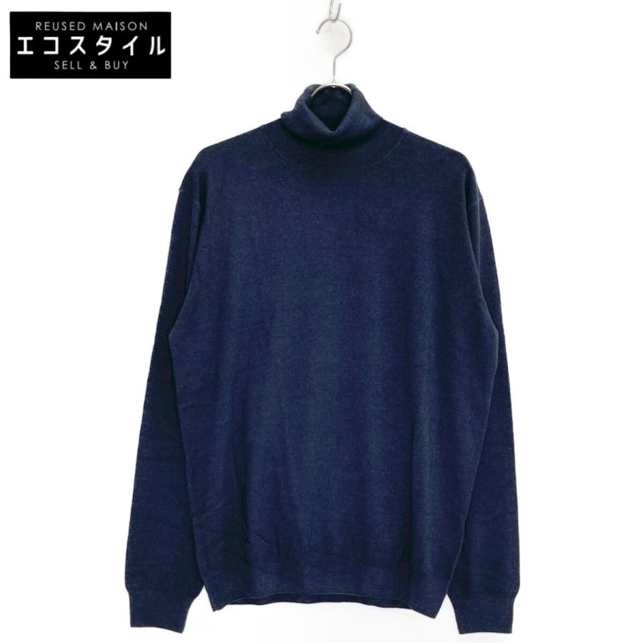 CRUCIANI（クルチアーニ） ネイビー CU4055 ウール タートルネック