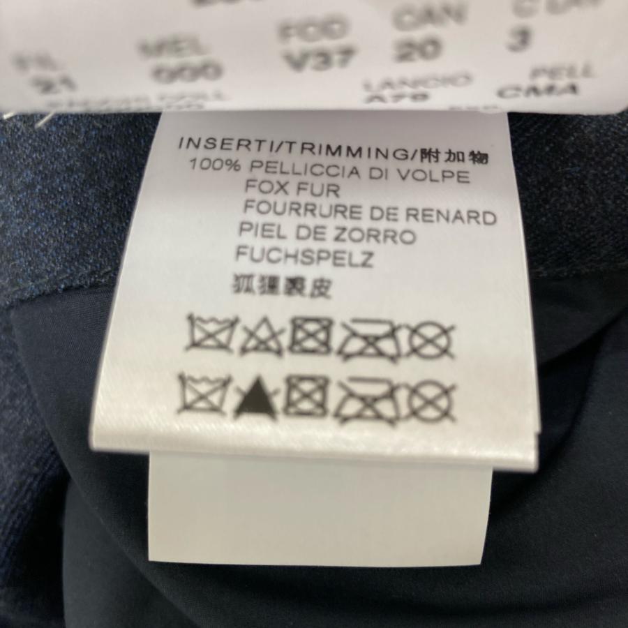CORNELIANI コルネリアーニ ネイビー 2526 0 IDENTITY ファー付き