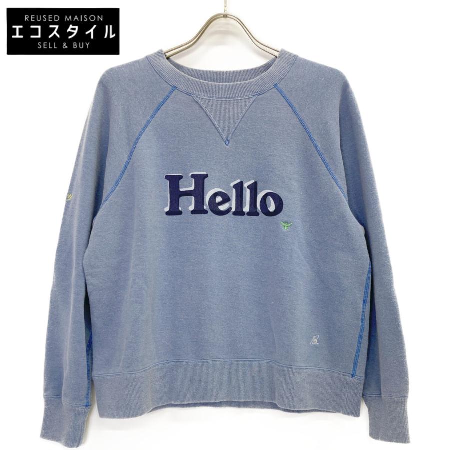 MADISON BLUE マディソンブルー MB224-7005 HELLO SWEAT L/S MADISON BLUE マディソンブルー MB224-7005 HELLO SWEAT L/S