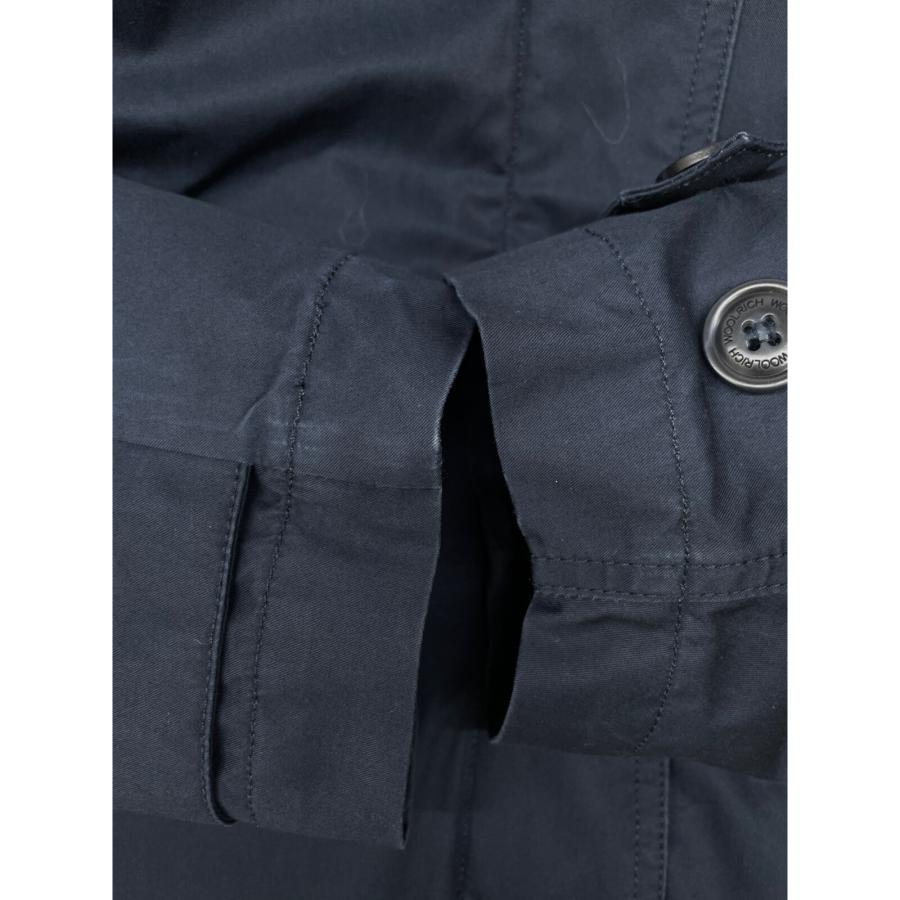 WOOLRICH ウールリッチ 1702150 ネイビー ラビットファー ナイロン  