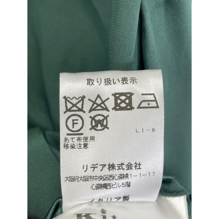 Kiton キートン グリーン シルク ボウタイ シャツブラウス 40 トップス