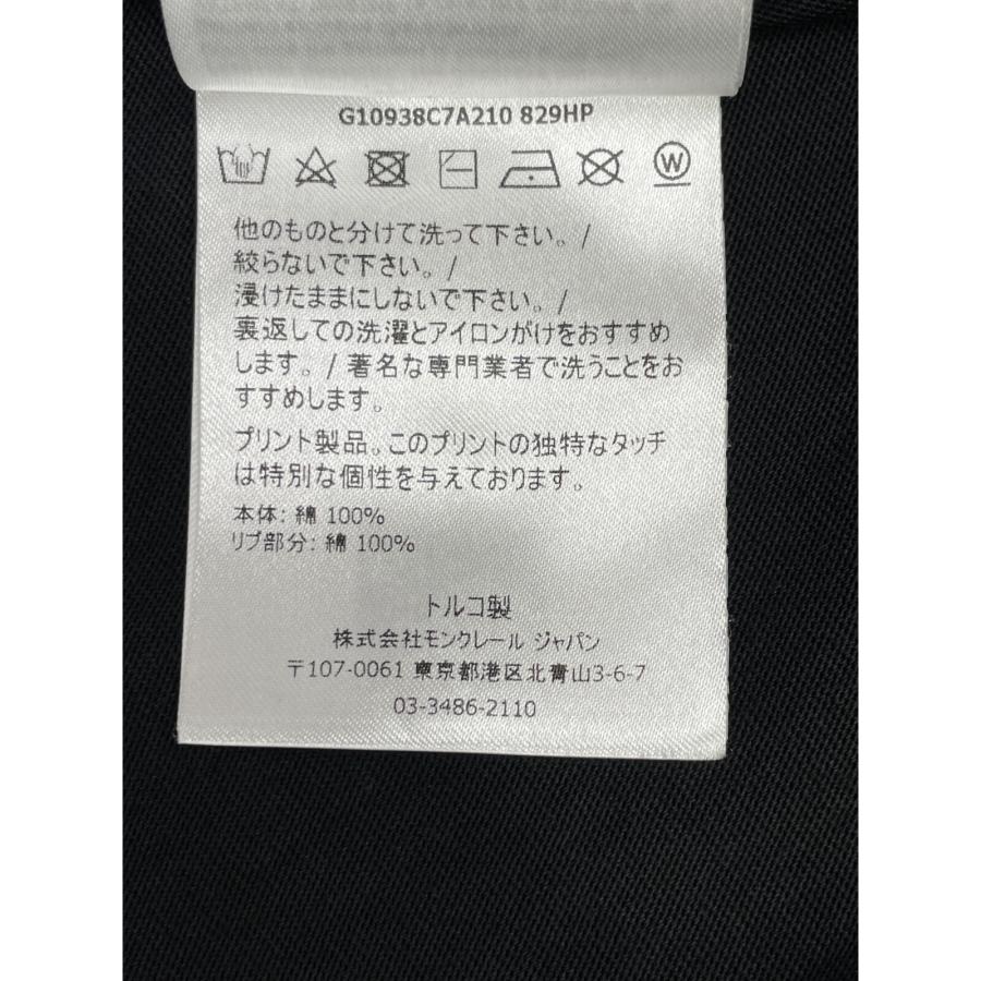 MONCLER モンクレール ブラック 20年製 MAGLIA GIROCOLLO ロゴ Tシャツ  