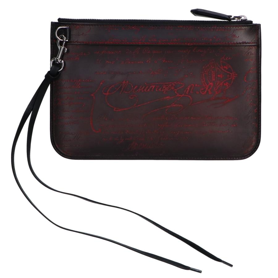 新品同様/24年 BERLUTI ベルルッティ カリグラフィ テソロ クラッチ 