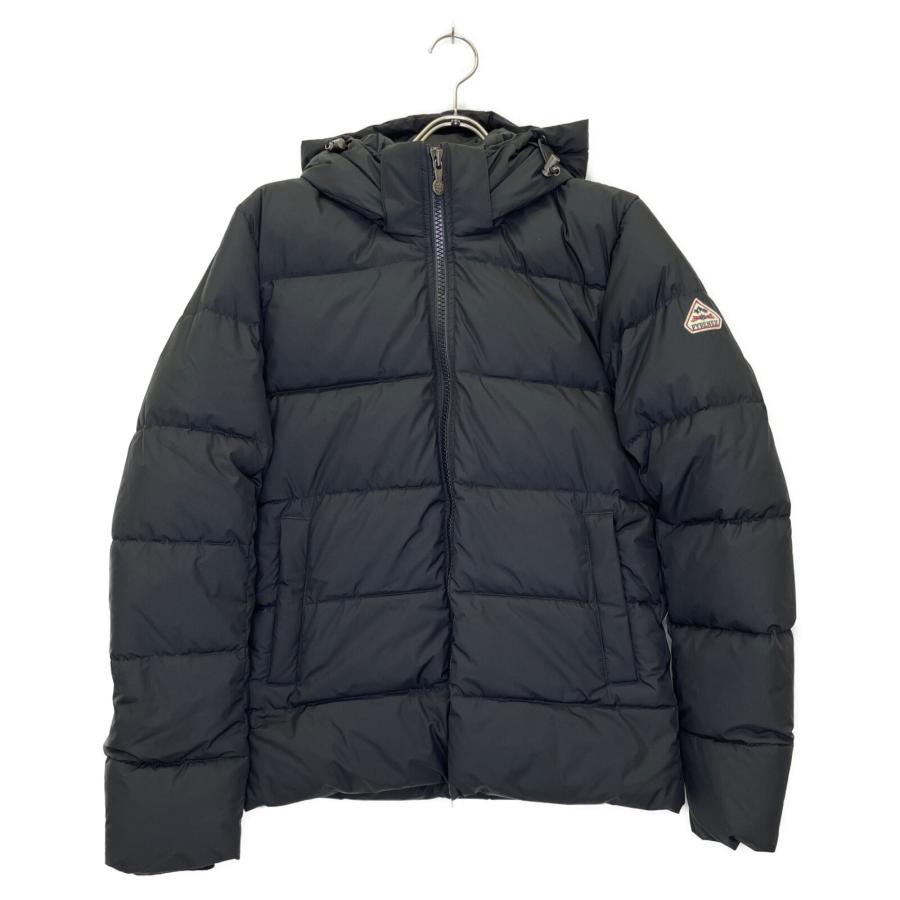 Pusuke PYRENEX (ピレネックス) ロゴ フード着脱 フルジップ ダウン