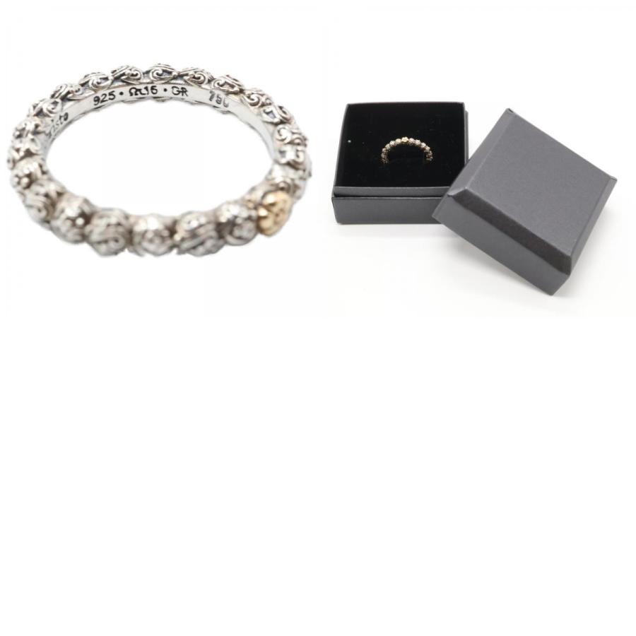 Gerochristo ジェロクリスト 925/750 Eve Band Ring バンド リング 