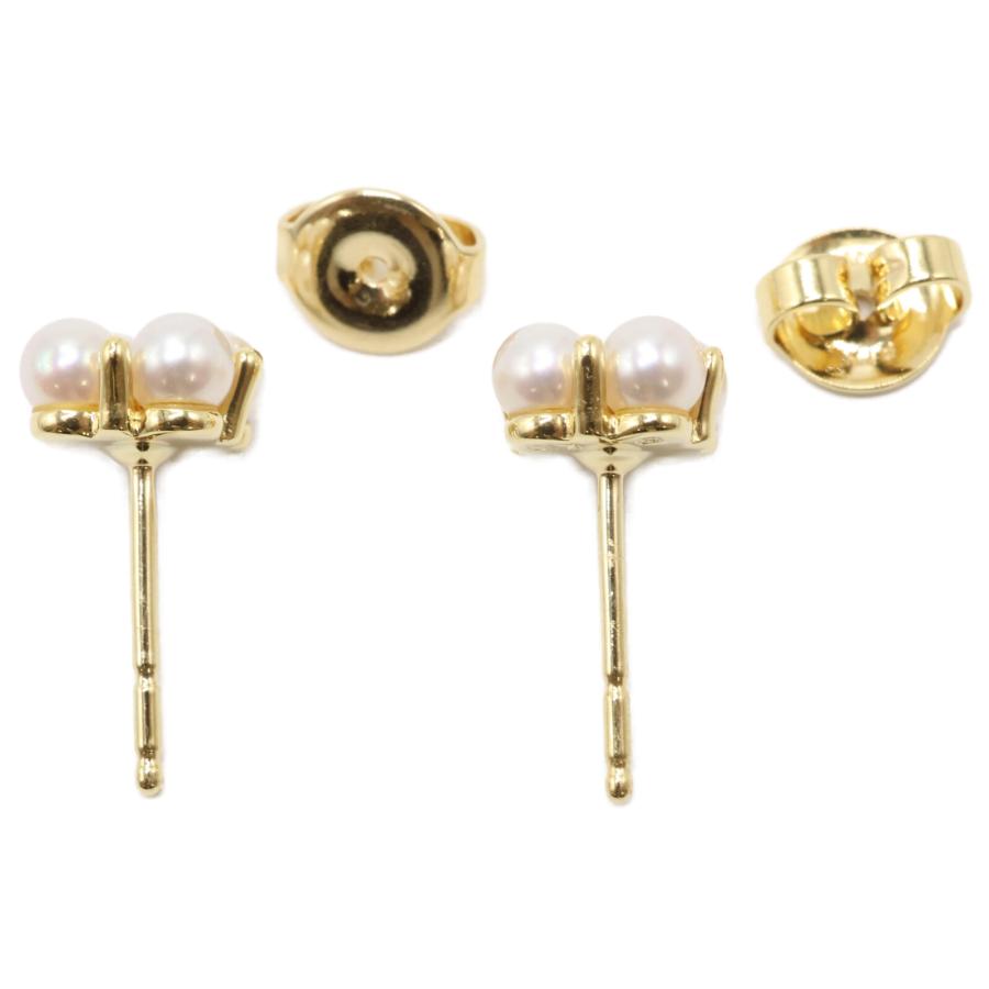 1日セール美品MIKIMOTO ミキモト　ベビーパールピアス　K18 金　希少 1日セール美品MIKIMOTO ミキモト ベビーパールピアス K18 金 希少