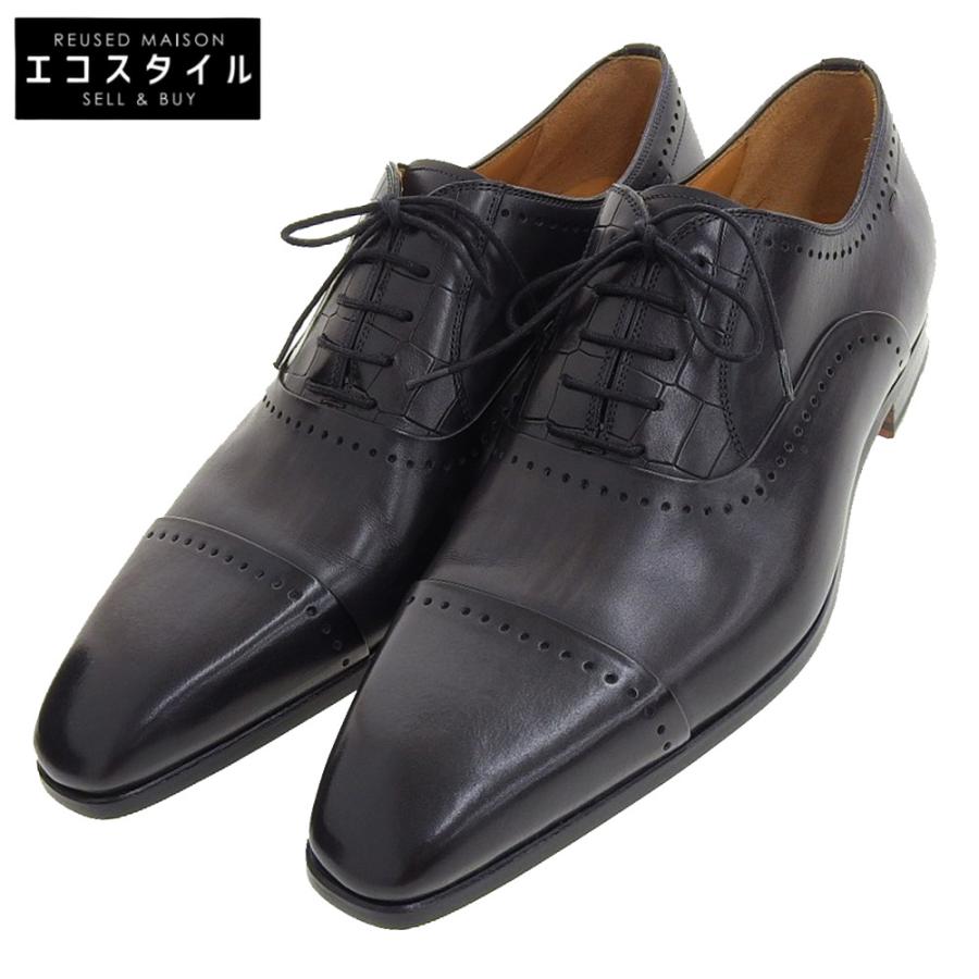 MAGNANNI マグナーニ 42 19614 ストレートチップ 外羽根 黒 MAGNANNI