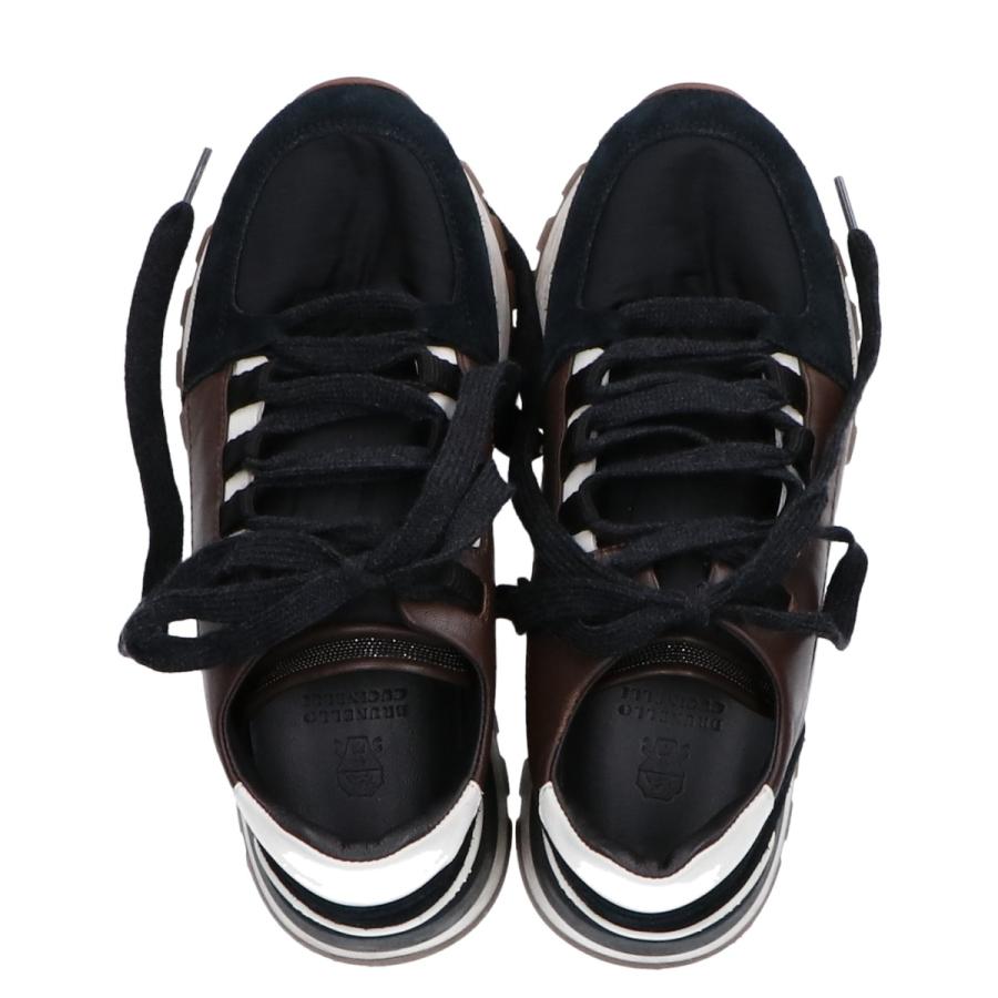 BRUNELLO CUCINELLI ブルネロクチネリ モニーレ装飾 レザー/スエード  