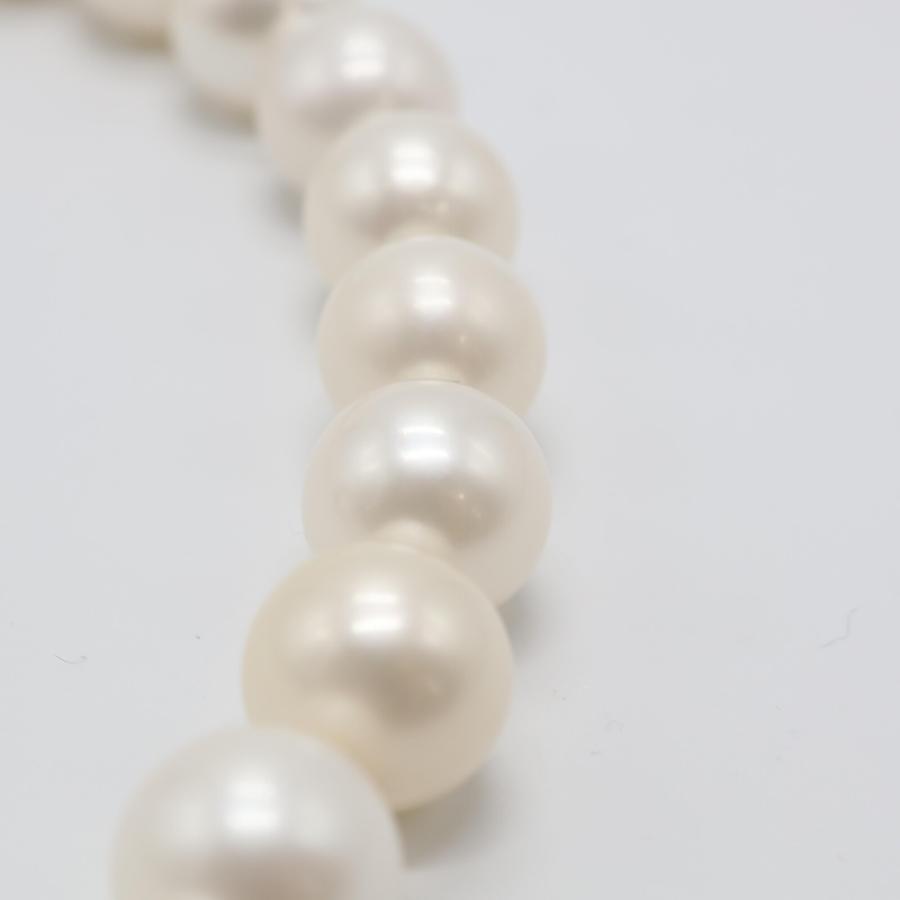 美品 TASAKI タサキ M/G 750 スライスド ネックレス 45cm 淡水真珠 UFC
