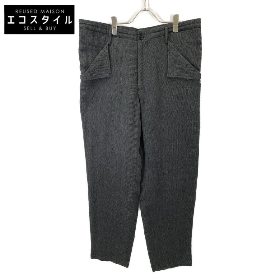 ヨウジヤマモトコスチュームドオム カシミヤ混 セットアップ グレー 美