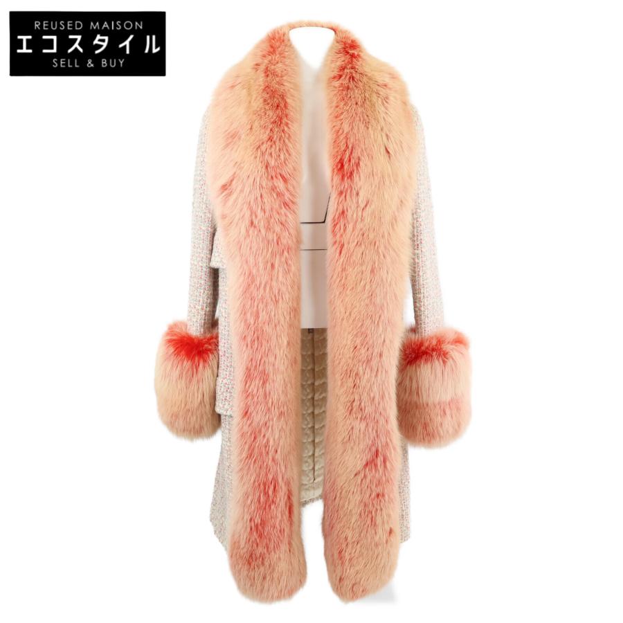 CHANEL 美品/国内正規 シャネル 01A P18472W02867 フォックスファー  