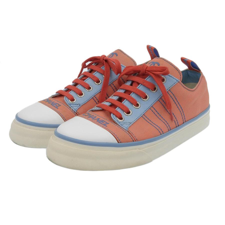 CHANEL（シャネル） キャンバス ココマーク スニーカー シューズ