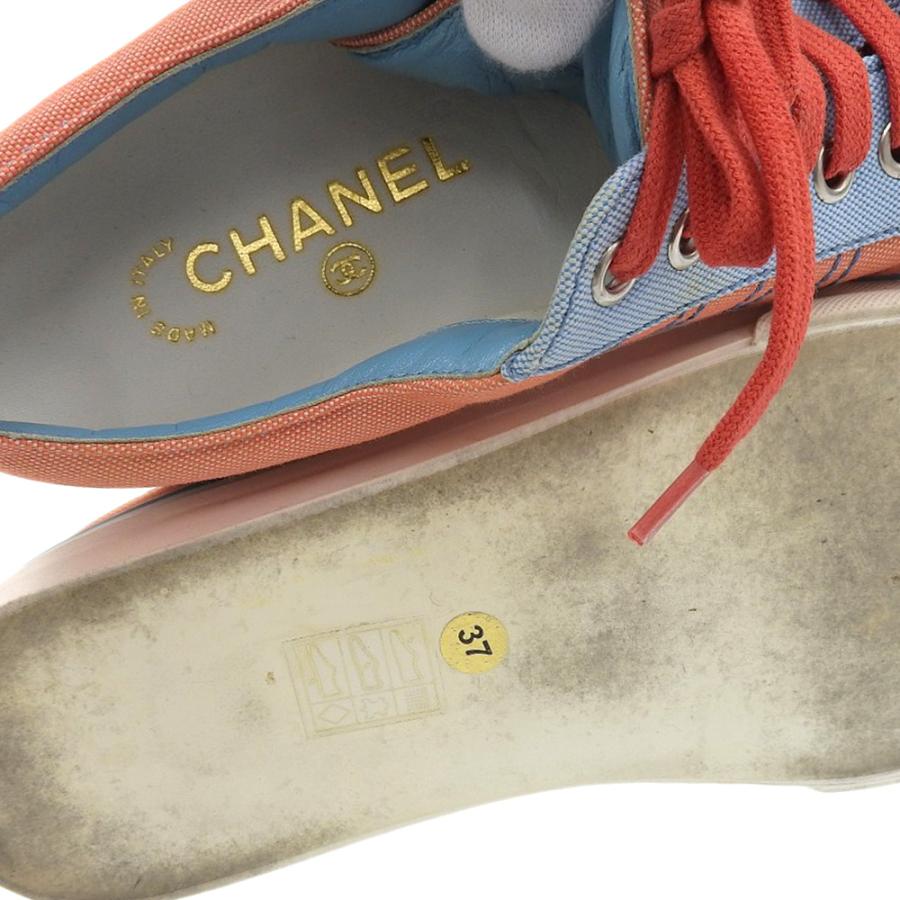 CHANEL（シャネル） キャンバス ココマーク スニーカー シューズ 