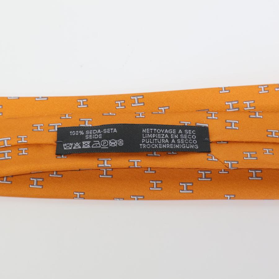 新品未使用 HERMES エルメス H006349T 06 Hラパン シルクツイル タイ