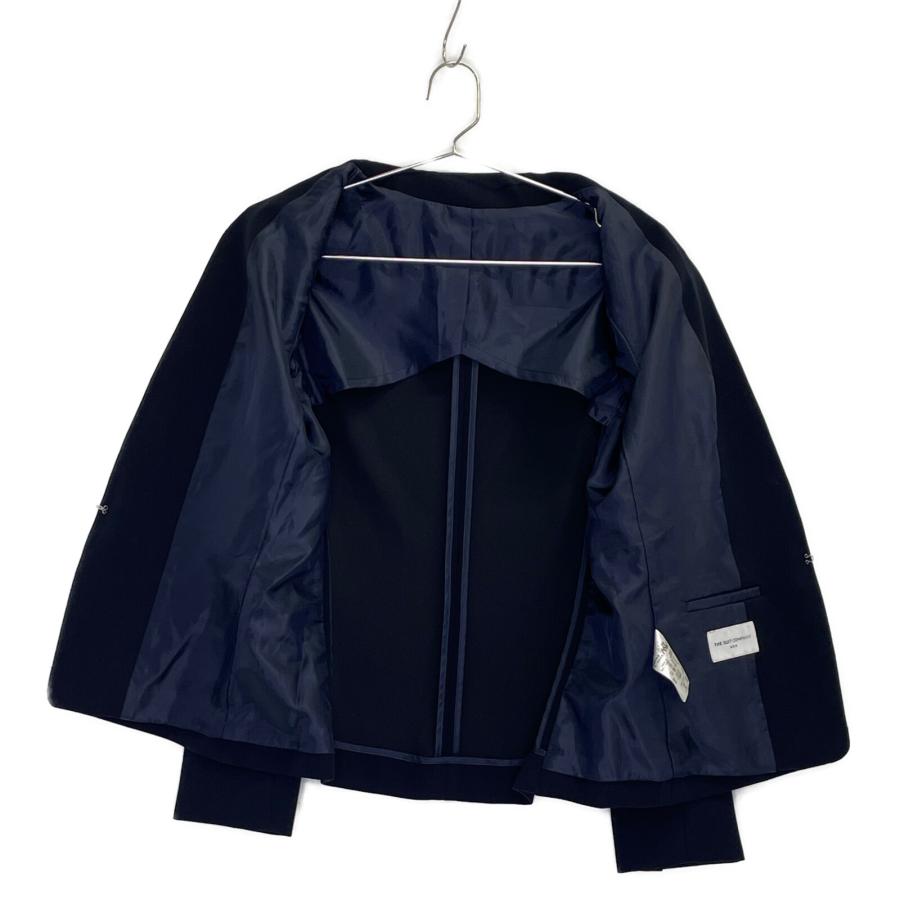 THE SUIT COMPANY スーツカンパニー ネイビー Vカラー ウォッシャブル