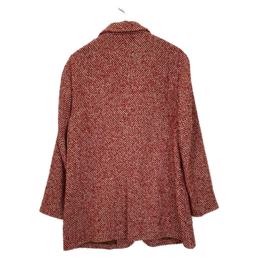 BACCA バッカ レッド ネップツイード コートジャケット 34 ジャケット