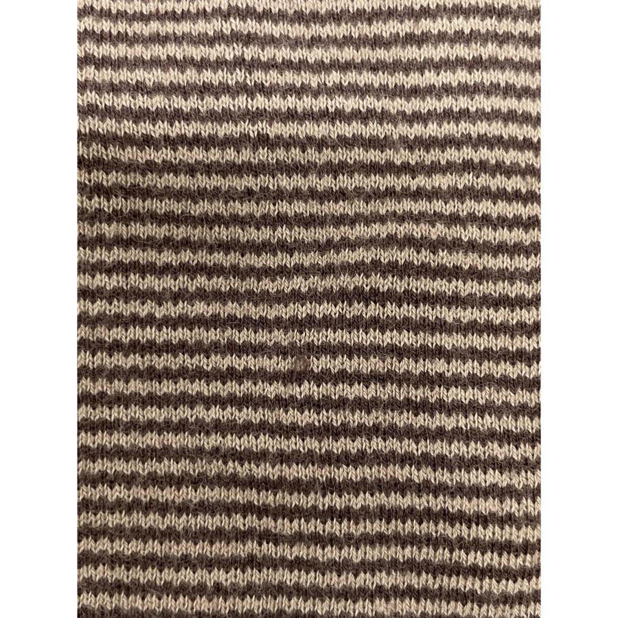 BATONER バトナー ブラウン ボーダー カーディガン BN-23FM-004 2