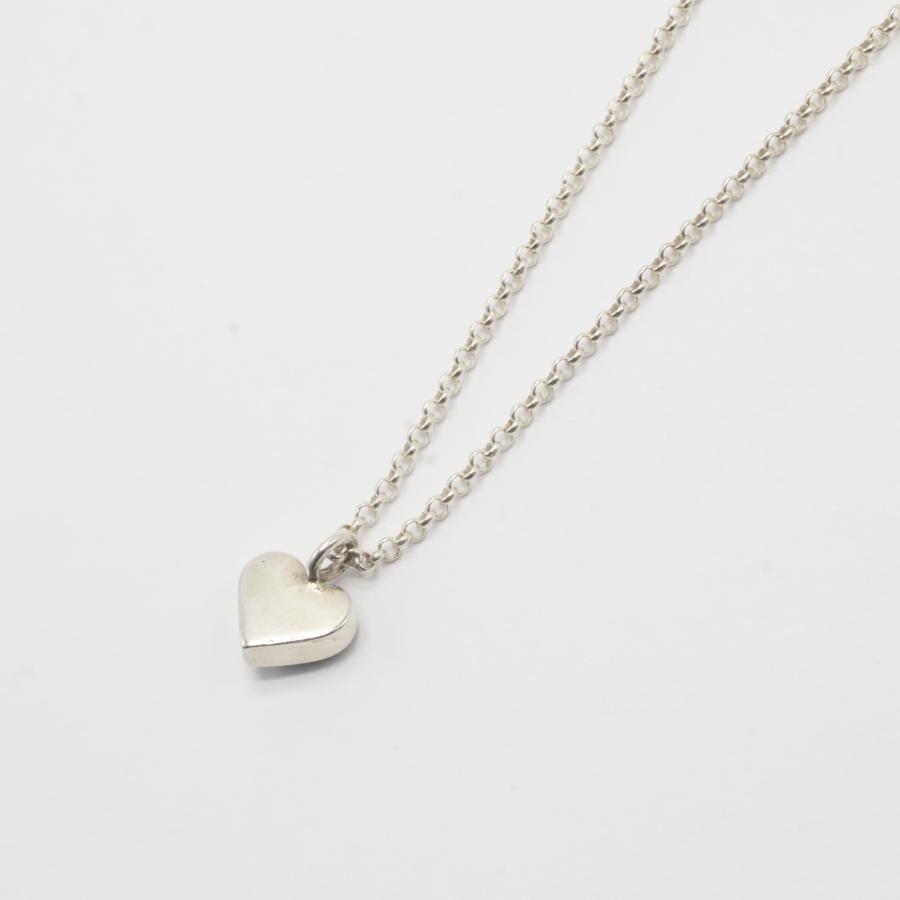 美品 Harpo ハルポ 925 オニキス ハートトップ ネックレス シルバー