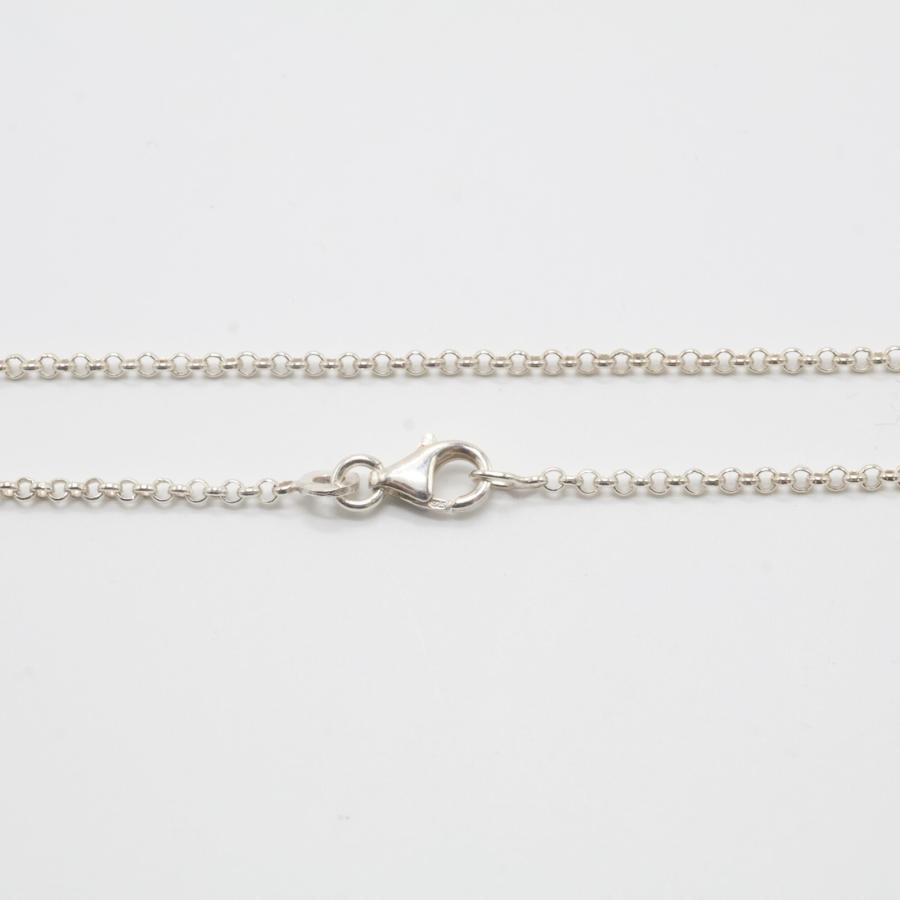 美品 Harpo ハルポ 925 オニキス ハートトップ ネックレス シルバー