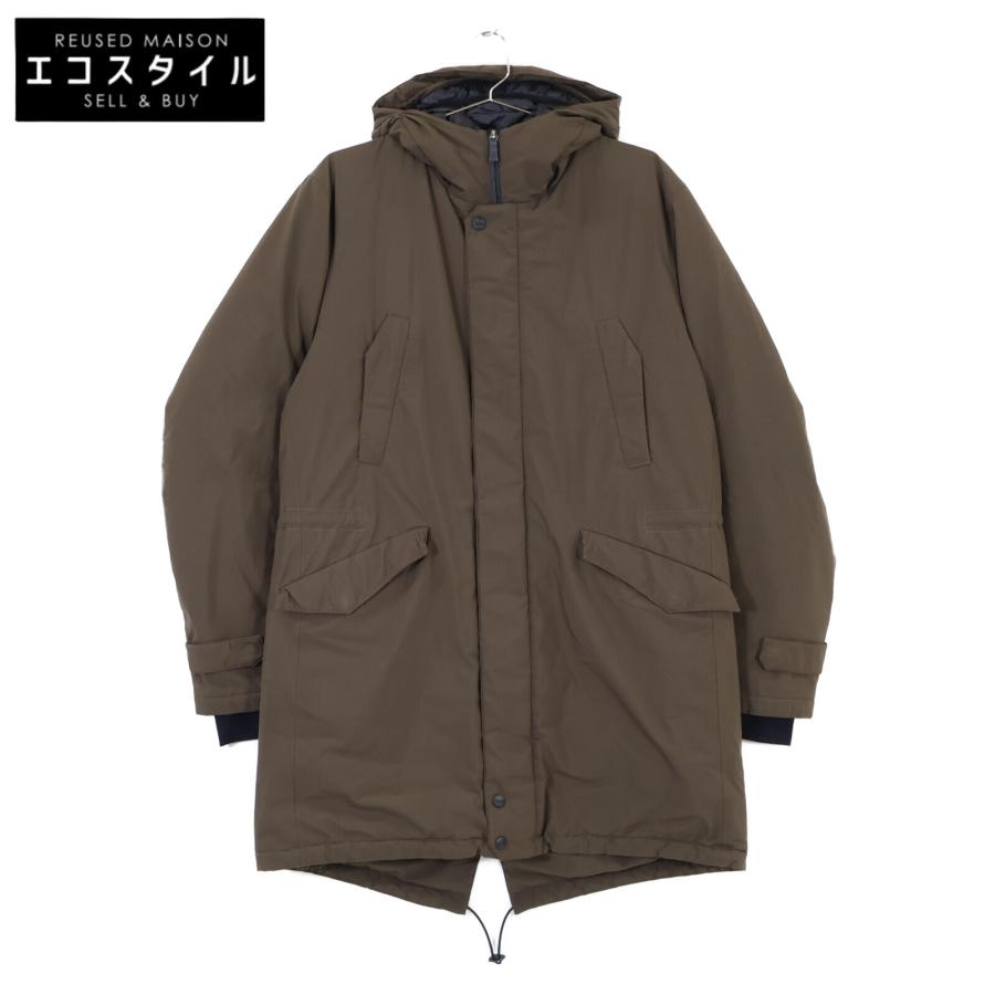 美品♡ ヘルノ ラミナー ゴアテックス ナイロン コート フード ブラウン 42 HERNO（ヘルノ） 美品/国内正規 Laminarラミナー PI091UL-11121-7400