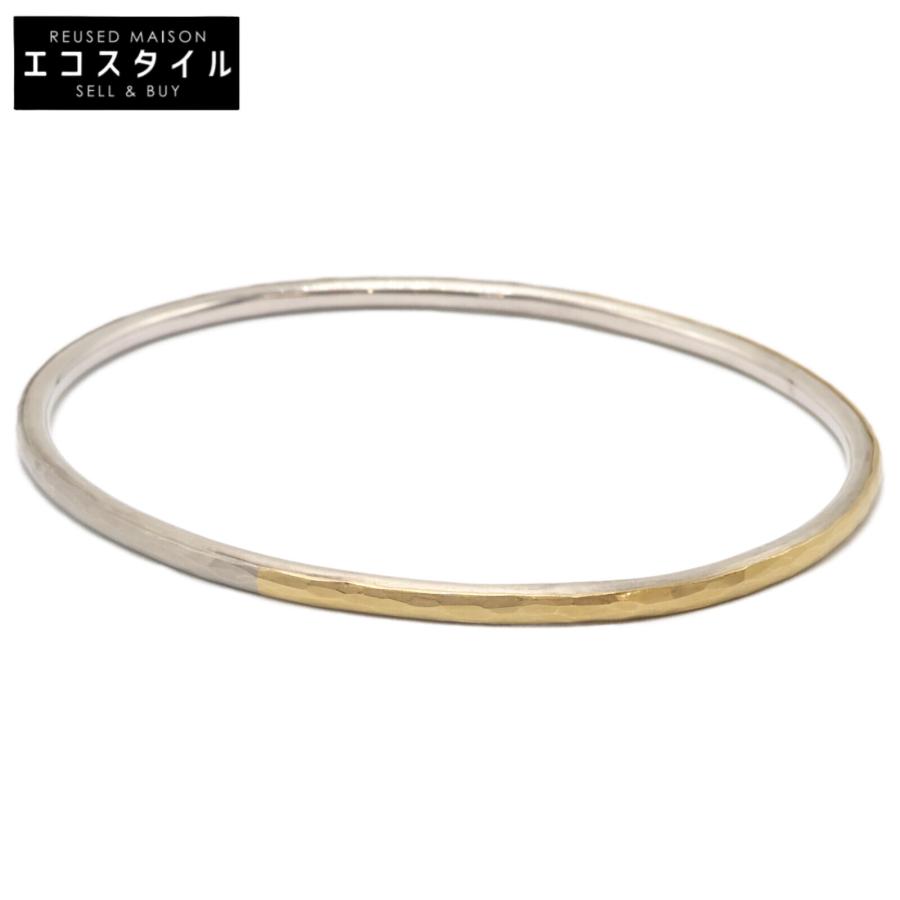 MALCOLM BETTS マルコムベッツ 925xK22 ハンマリング バングル