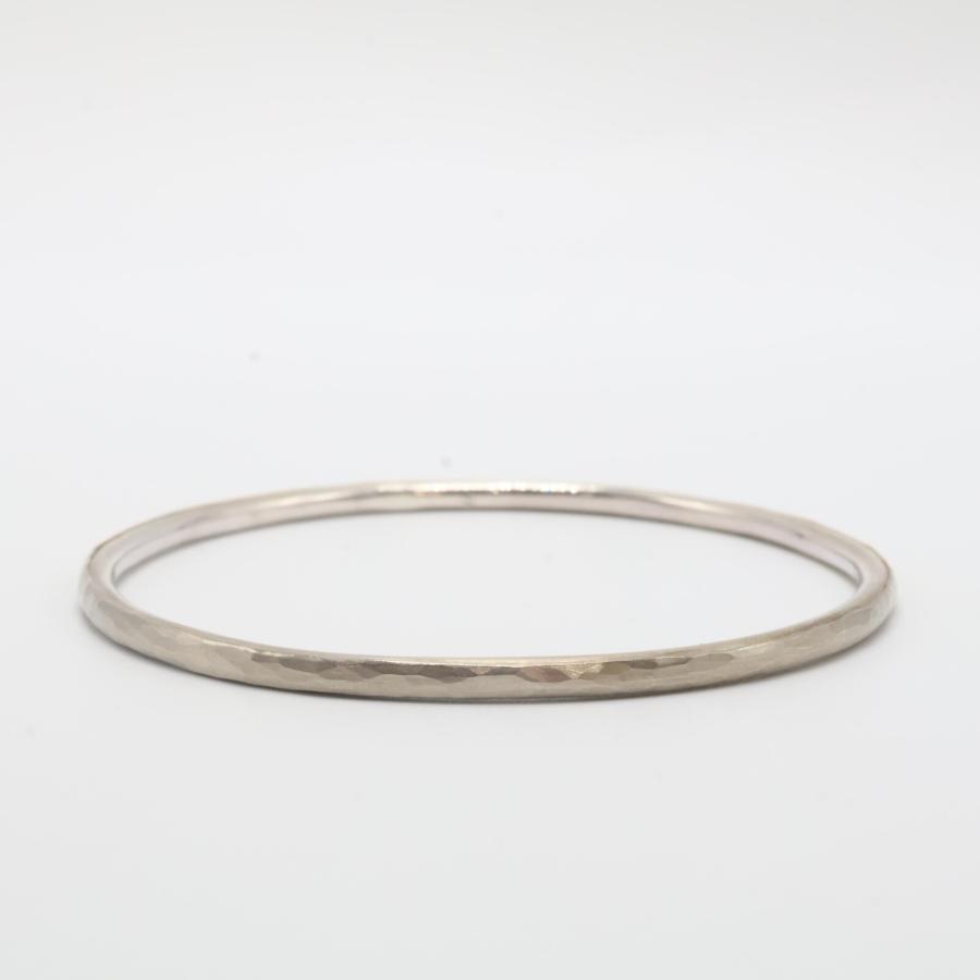 MALCOLM BETTS マルコムベッツ 925xK22 ハンマリング バングル