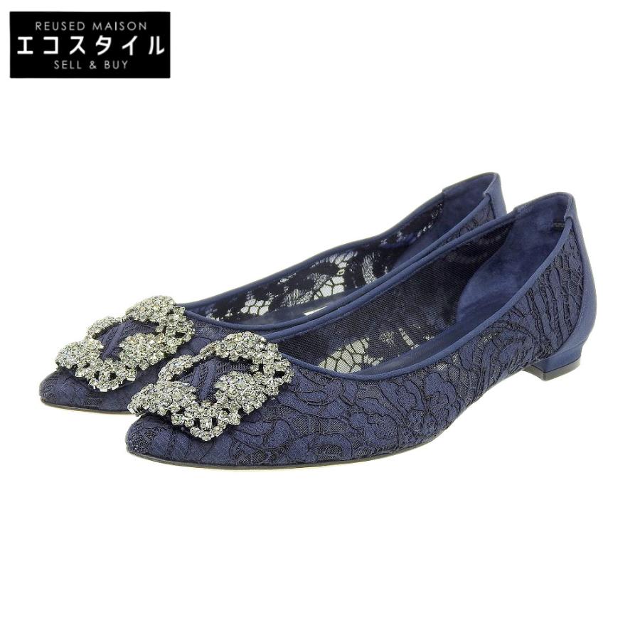 MANOLO 配送 BLAHNIK(マノロブラニク) パンプス 36 1/2 レディース美品