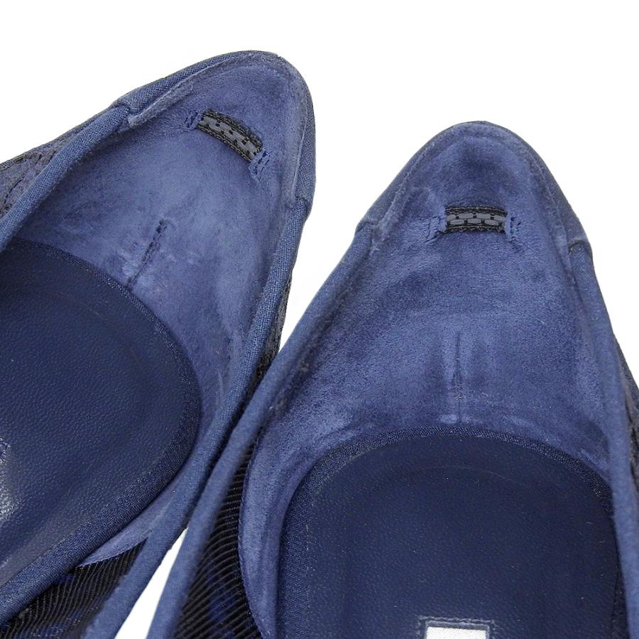 MANOLO BLAHNIK（マノロブラニク） 美品 ハンギシレース フラット