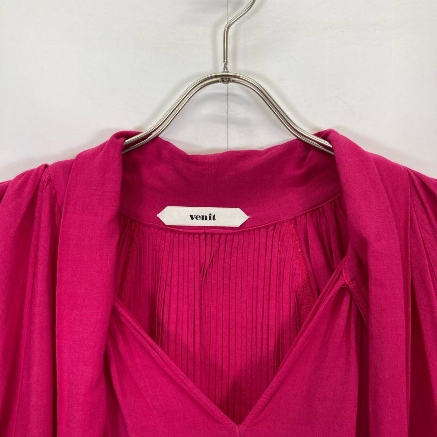 venit ヴェニット ピンク VEE-5137-B WOOL RAYON PRODUCTDYE ONE PIECE