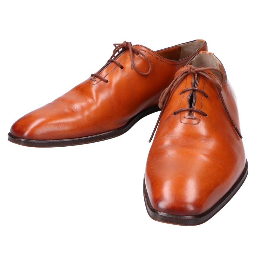 高級紳士靴　サントーニ　5 1/2 SANTONI（サントーニ） 7329 レザー ホールカット シューズ 5 1/2