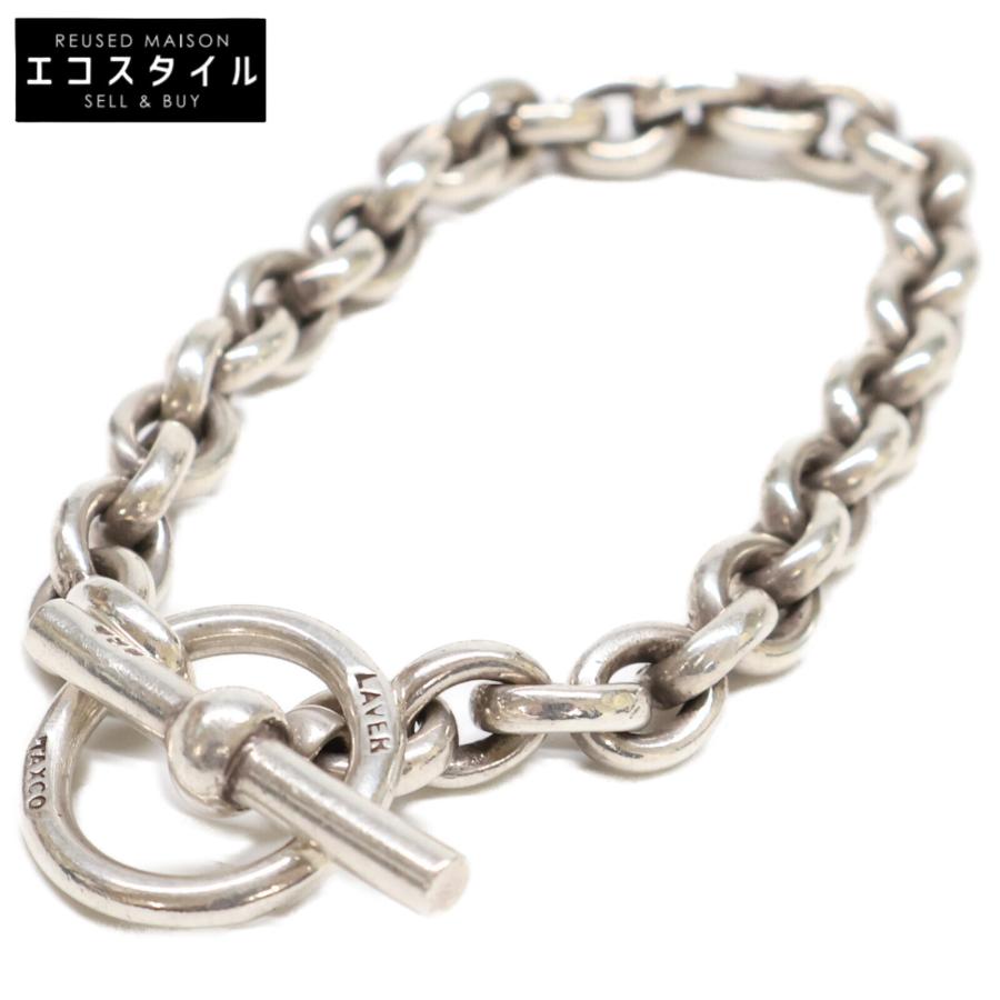 LAVER ラバー TAXCO 925 CABLE CHAIN T BAR チェーン ブレスレット