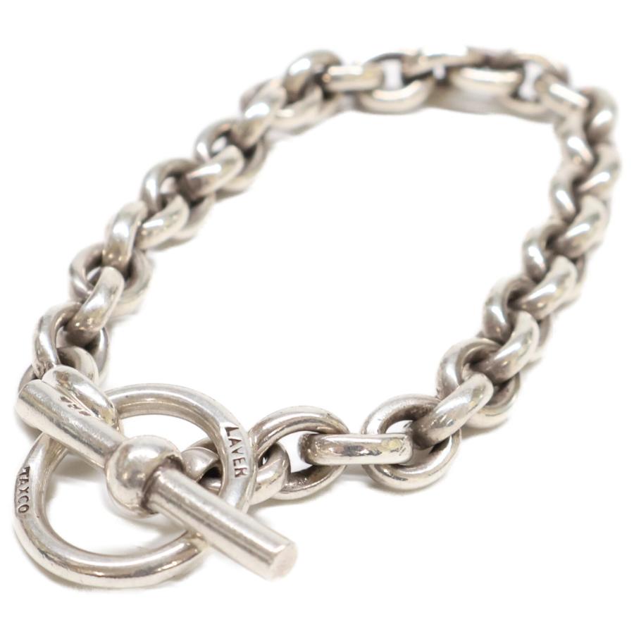 LAVER TAXCO ラバーブレスレット　シルバー925 LAVER ラバー TAXCO 925 CABLE CHAIN T BAR チェーン ブレスレット