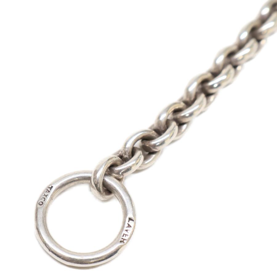LAVER ラバー TAXCO 925 CABLE CHAIN T BAR チェーン ブレスレット