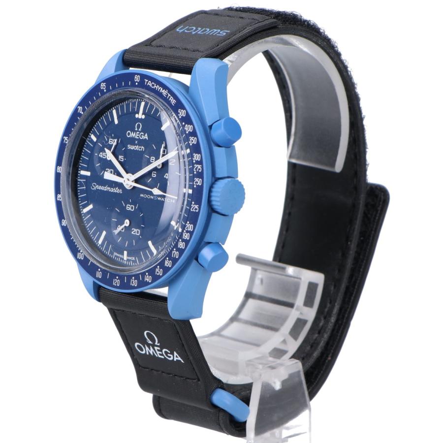 美品 Swatch スウォッチ x OMEGA オメガ SO33N100 BIOCERAMIC