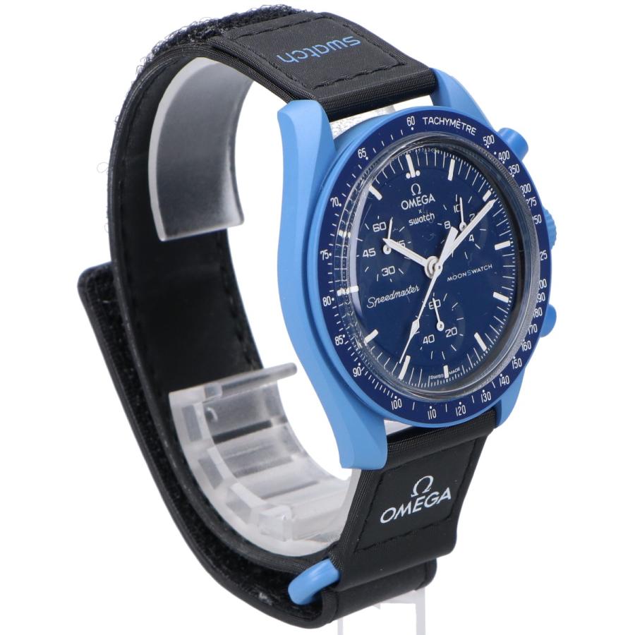 美品 Swatch スウォッチ x OMEGA オメガ SO33N100 BIOCERAMIC