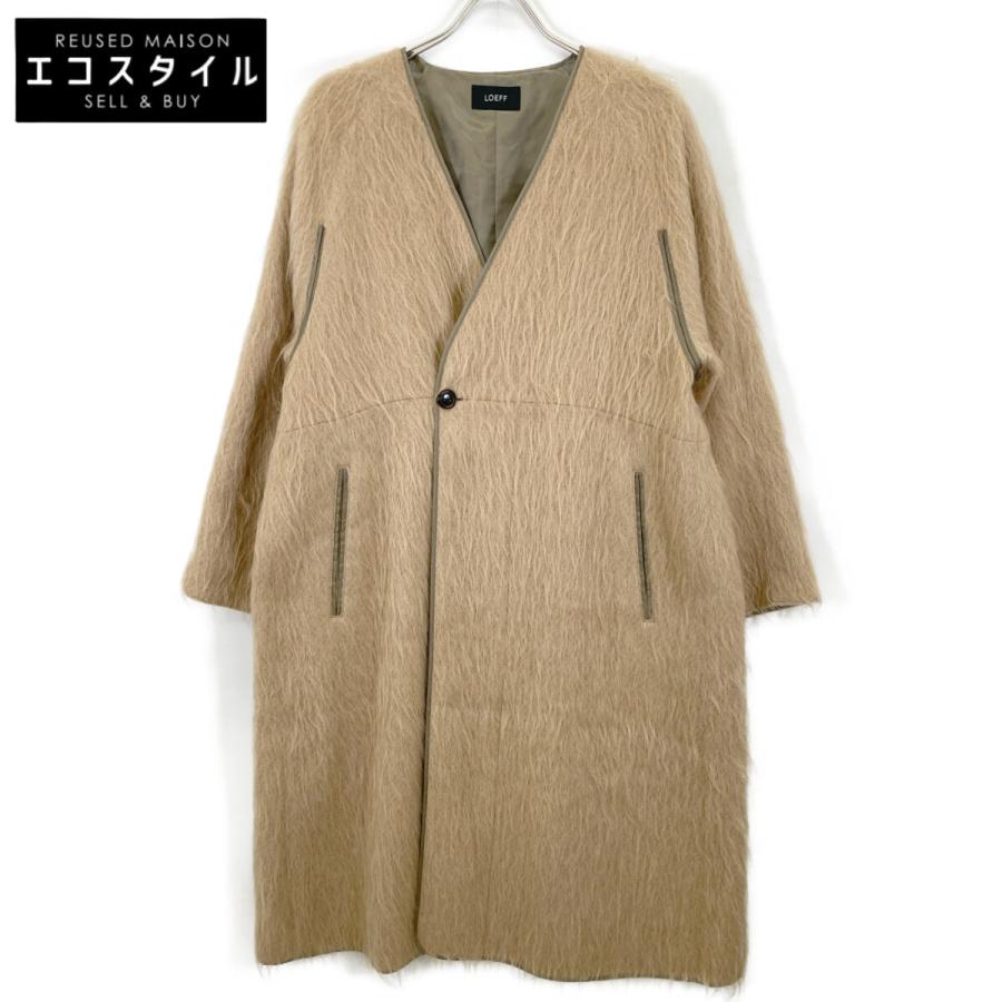 【最終値下げ！】【新品】アルパカ ウール ロングジレ ベージュ アイボリー L モイストストールジレ【表アルパカ裏毛】｜Five Rules公式通販