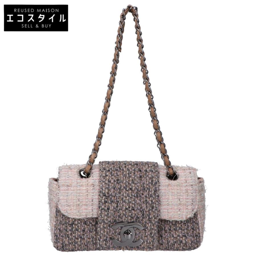 CHANEL（シャネル） 9番台 ココマーク ツイード ダブルチェーン