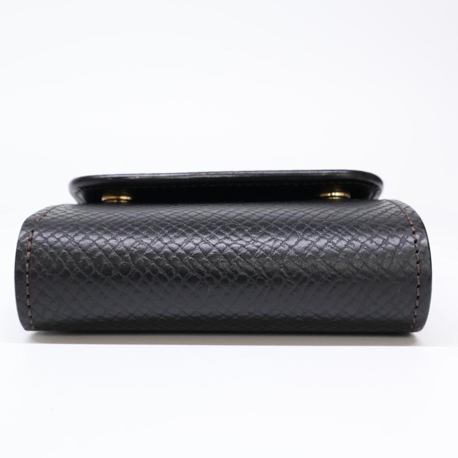 美品 WILDSWANS ワイルドスワンズ M3-ENO/ESD/BK イーノ 型押し 美品 WILDSWANS ワイルドスワンズ M3-ENO/ESD/BK イーノ 型押し