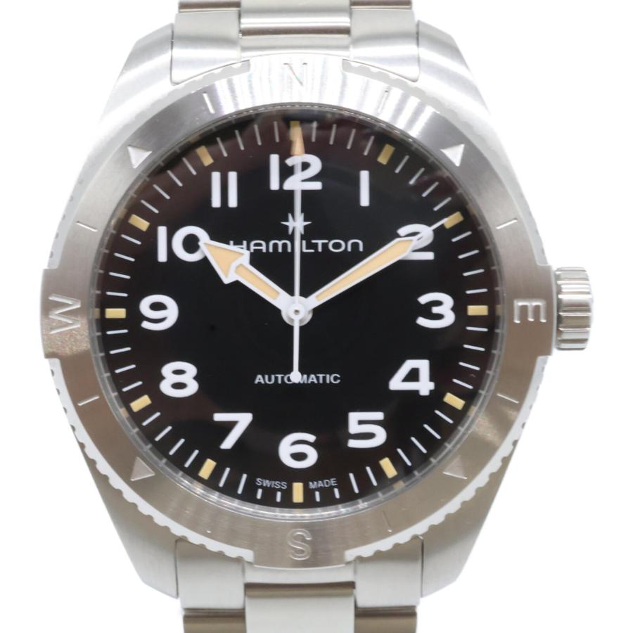 新品同様 HAMILTON ハミルトン H70315130 カーキ フィールド 