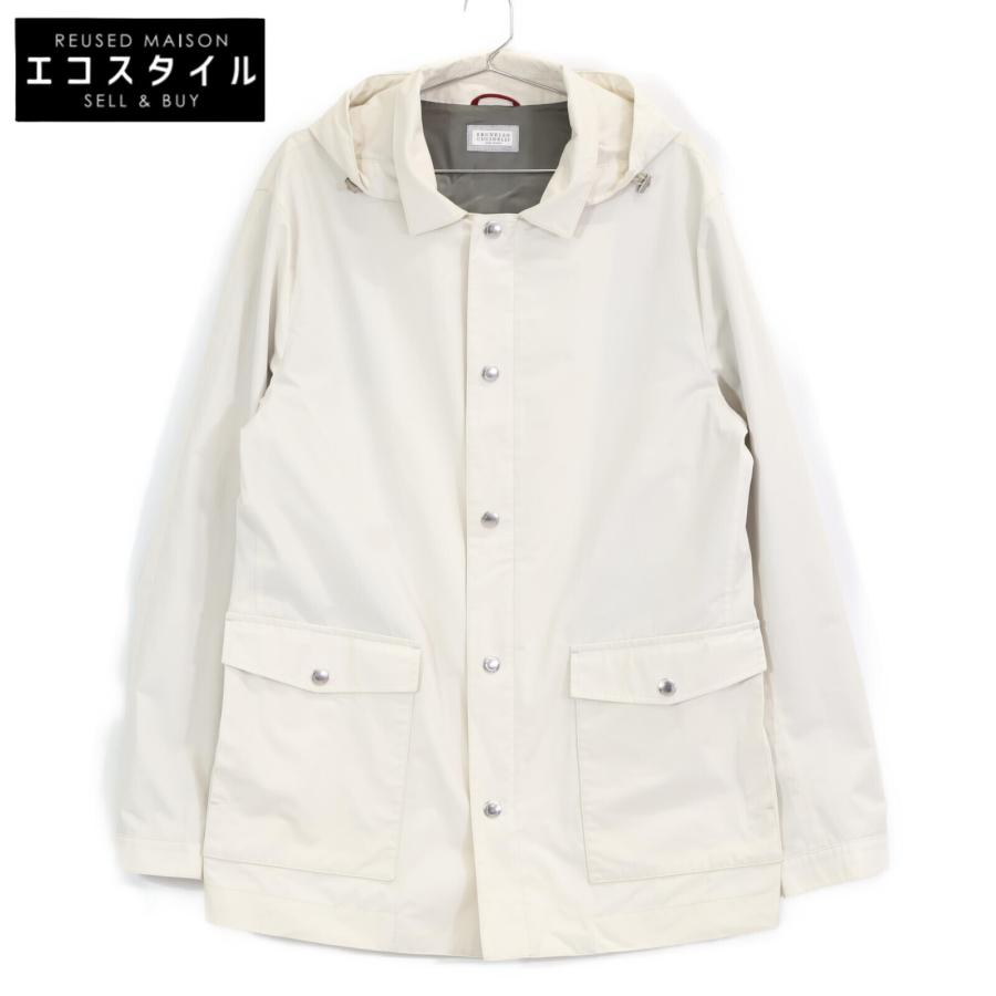 BRUNELLO CUCINELLI ブルネロクチネリ コットン フード付 ジップアップ  