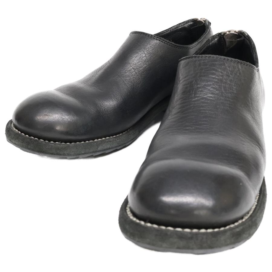 新品同様/ Guidi グイディ 990 BABY BUFFALO FULL GRAIN バッグZIP 